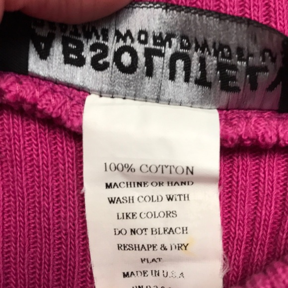 Fuchsia ribbed top - Picture 4 of 12